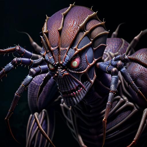 Hyperrealistic Horror: Spider-Man Mutation in Dark Lab