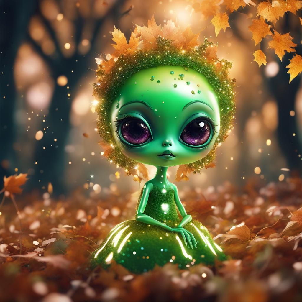 " je suis une alien "