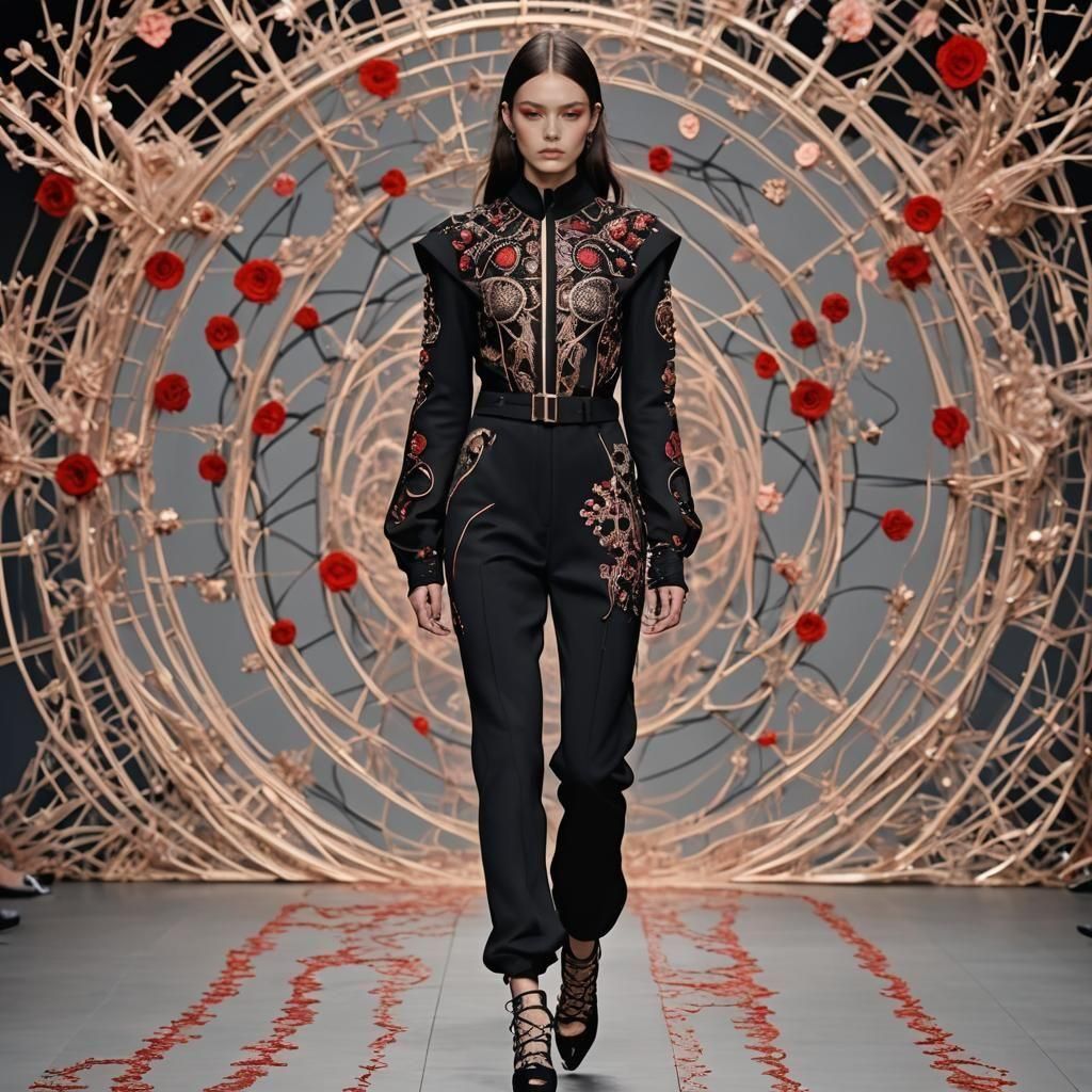 Futuristic Fashion: Avant-Garde Surrealist Pop Style