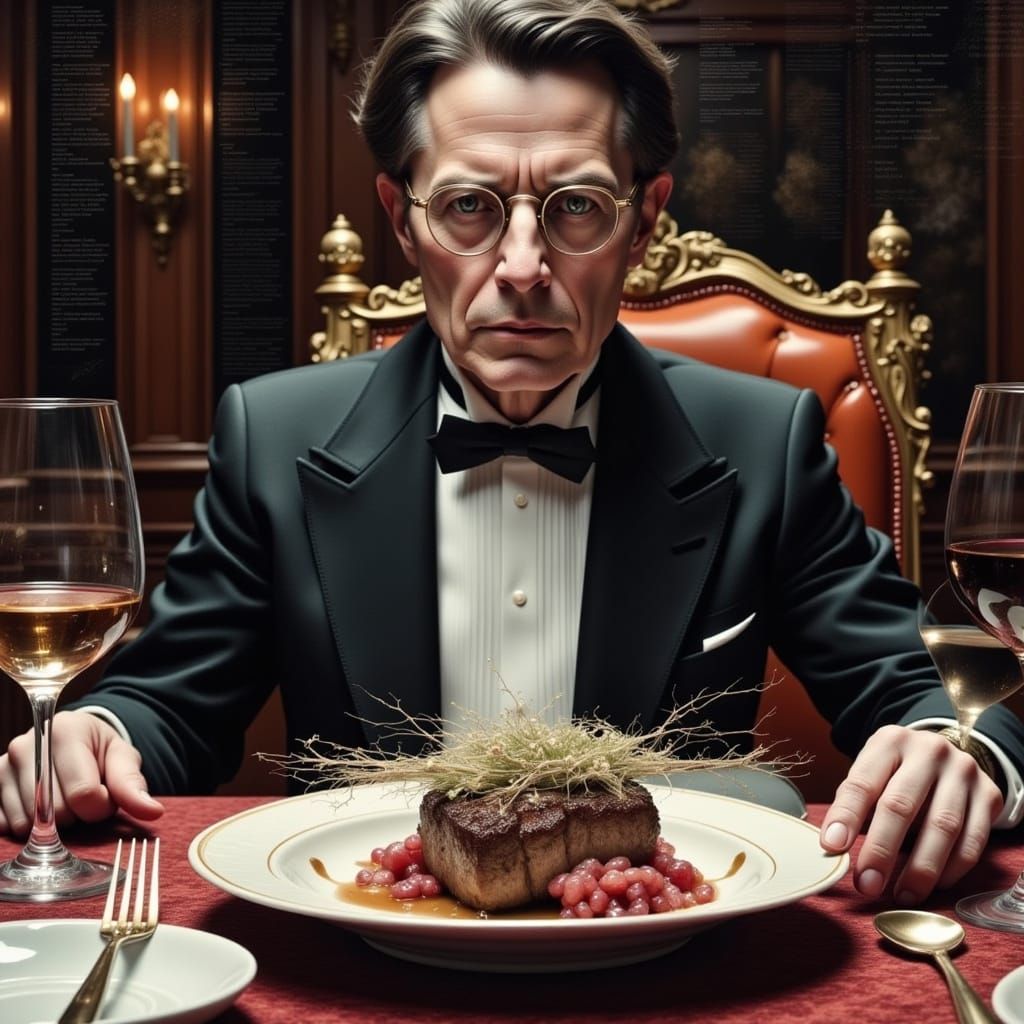 Glitching Matrix: Steak Dinner with Mr. Anderson