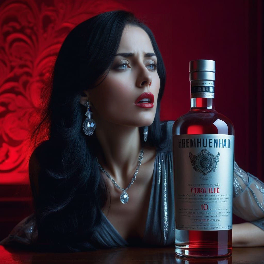 A Woman in Melancholy, in the Style of George Barr