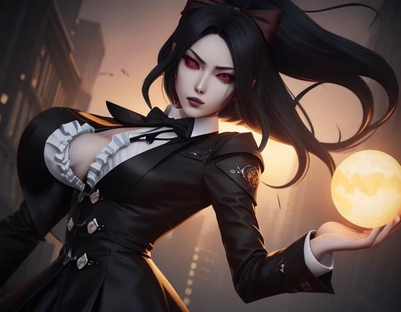 Anime Villainess in Dark Arkham City