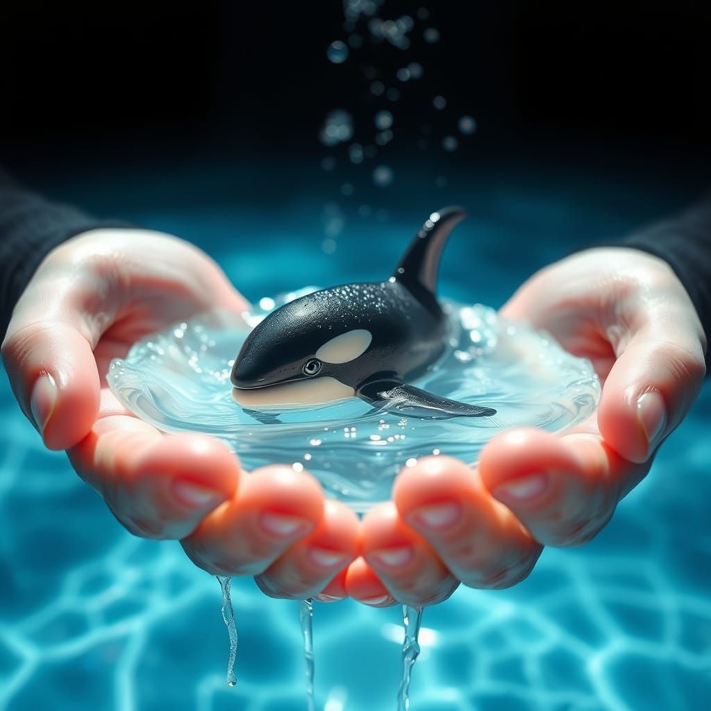 Whispers of the Deep: An Ethereal Ocean's Guardian