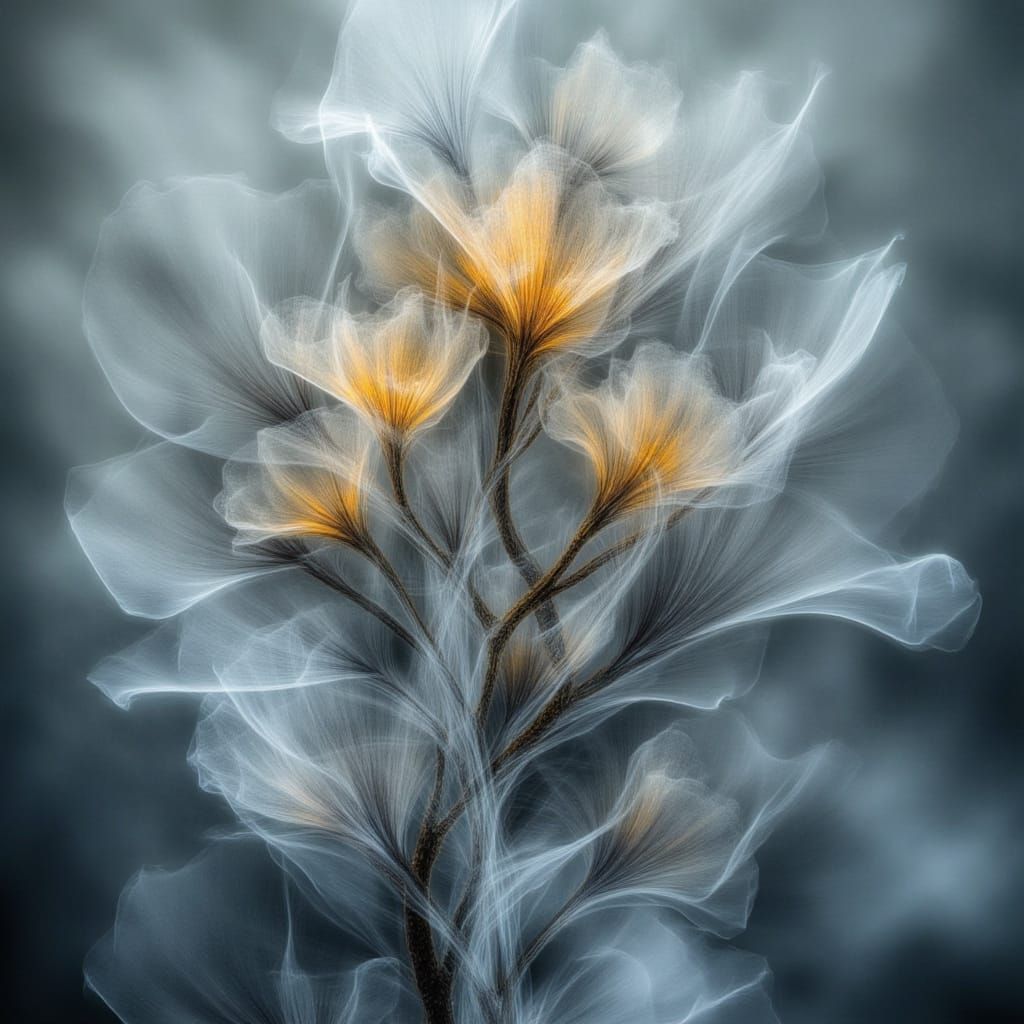 Ethereal Fantasy Portrait of Ephemeral Beauty