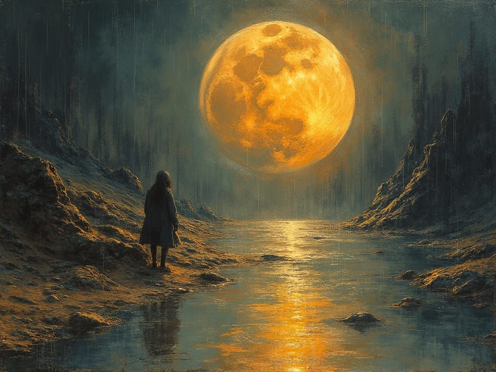 The Superterranean Moon Made You Cry Over Subimposed Carbon