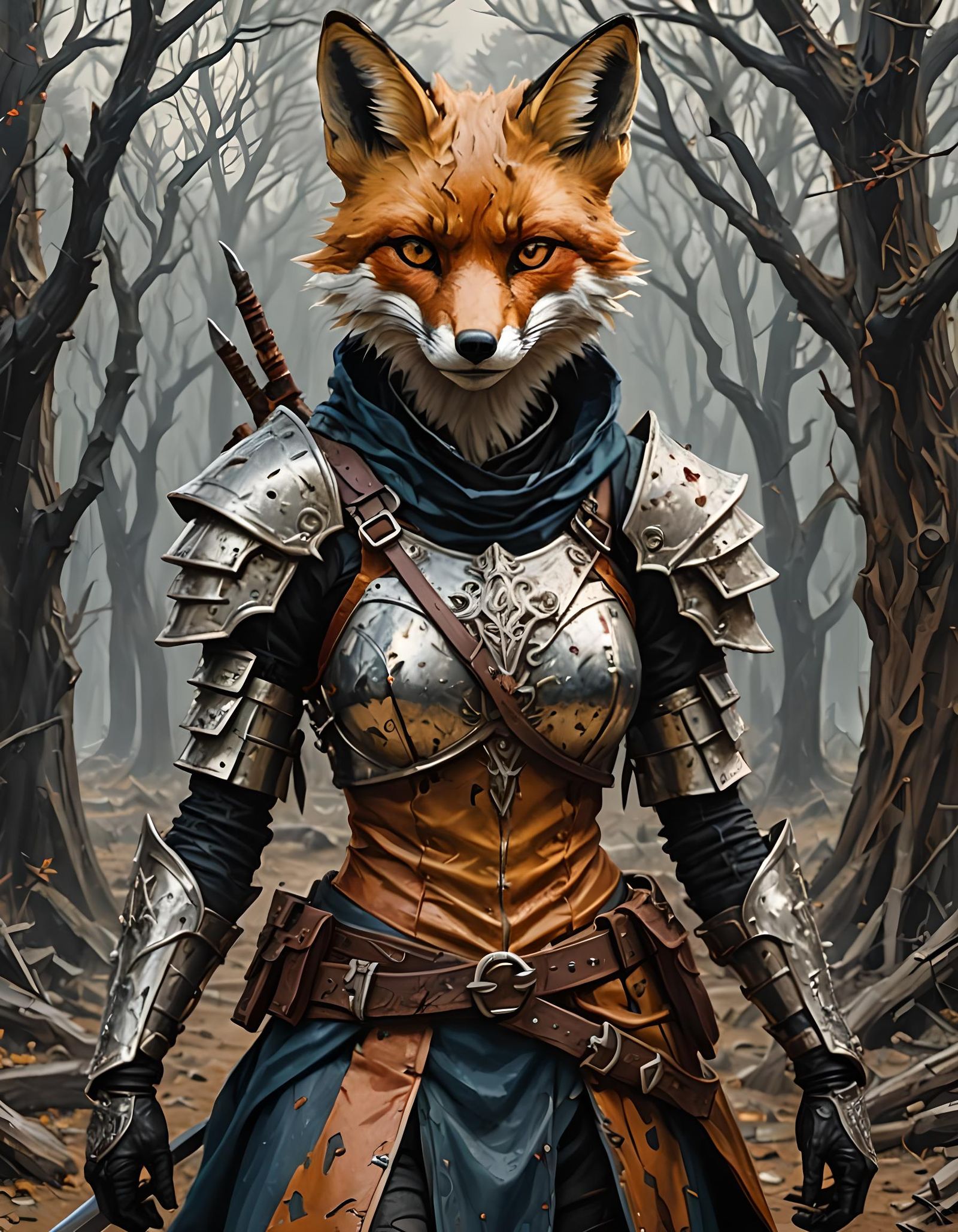 Foxkin warrior