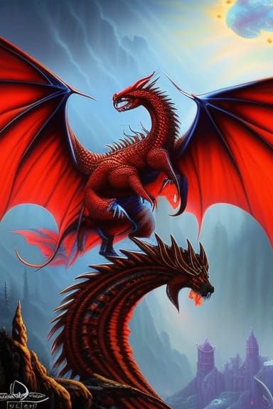 Welcome to ancient Wales, land of the red dragons