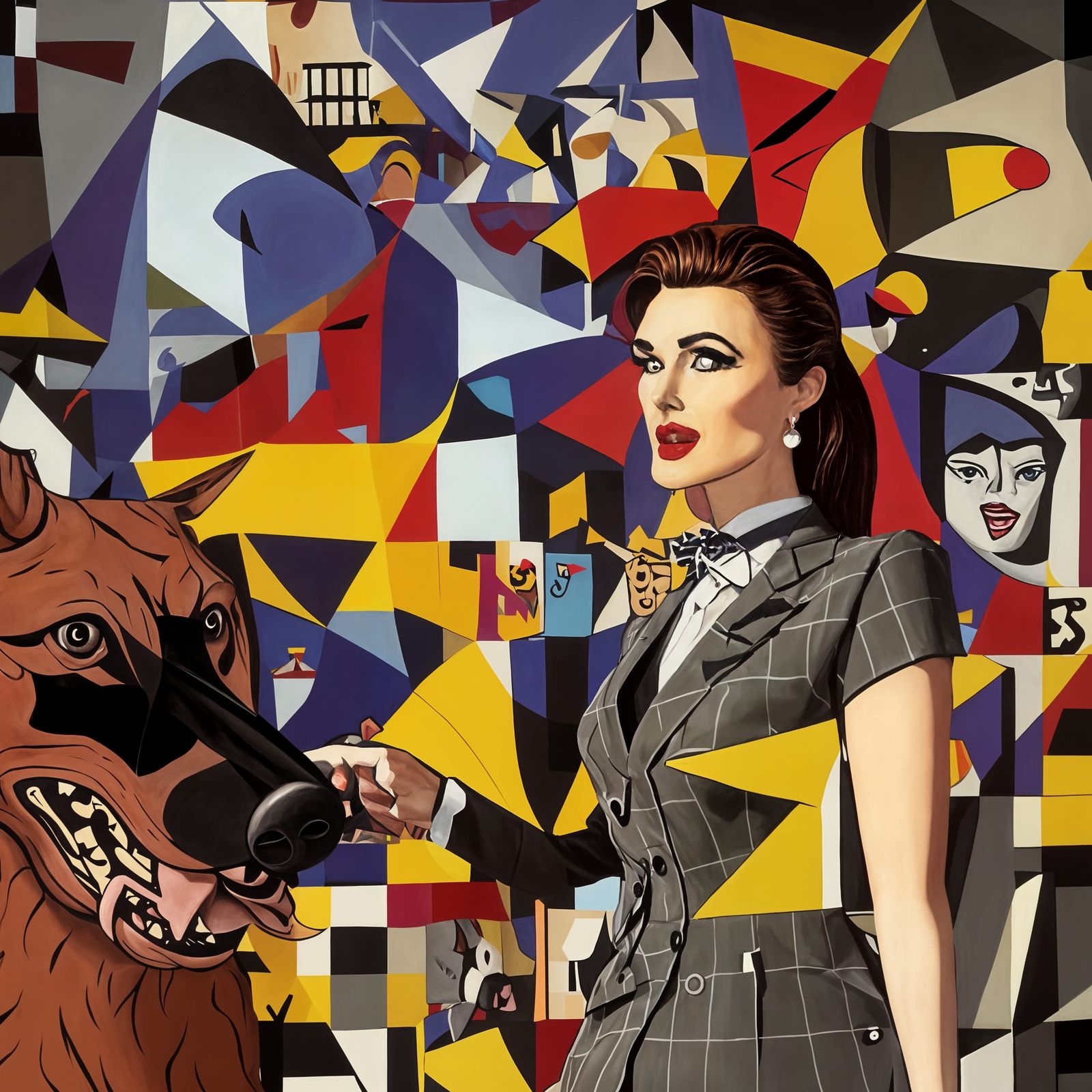 scary dog - out of her control