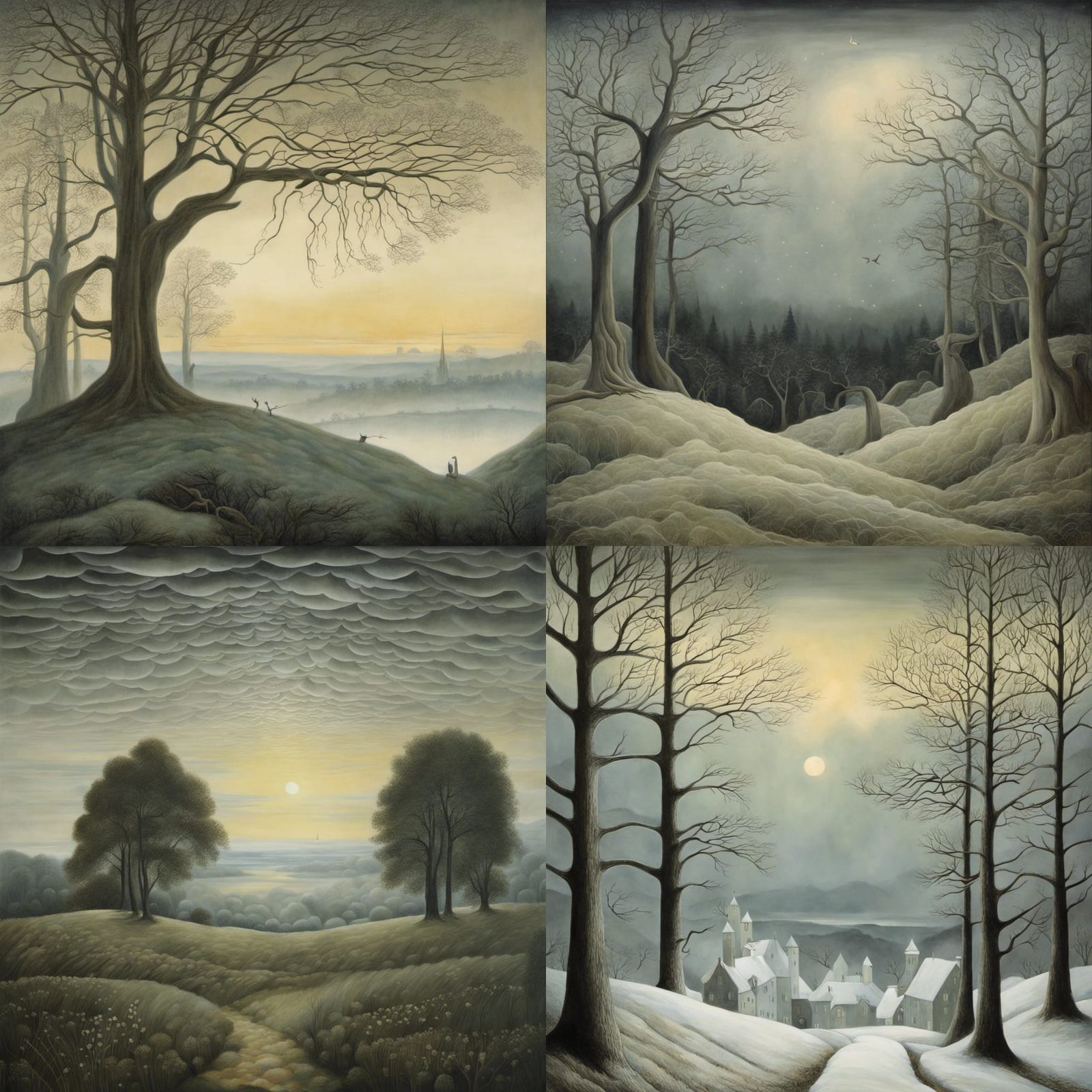 Romantic Landscape Painting