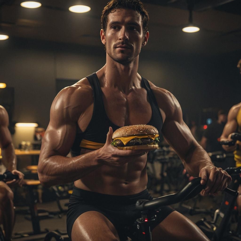 Fitness Model's Cheeseburger Craving, Dark Academia Aestheti...