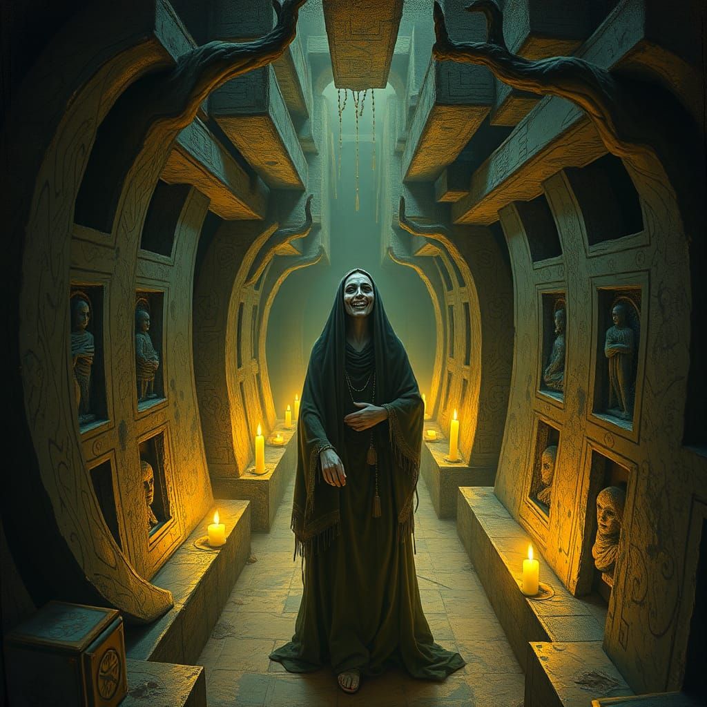 Laughing La Llorona in Liminal Labyrinth