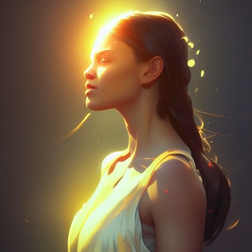 Hyperdetailed Portrait with Dynamic Lighting