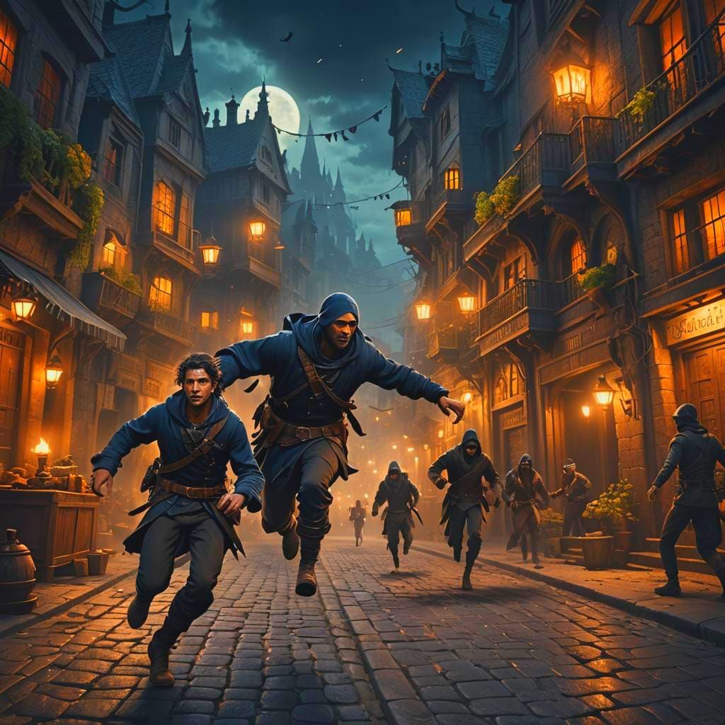 Midnight Chase: A Thief in the Shadows