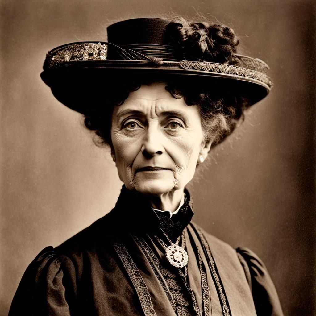 Emmeline Pankhurst Portrait