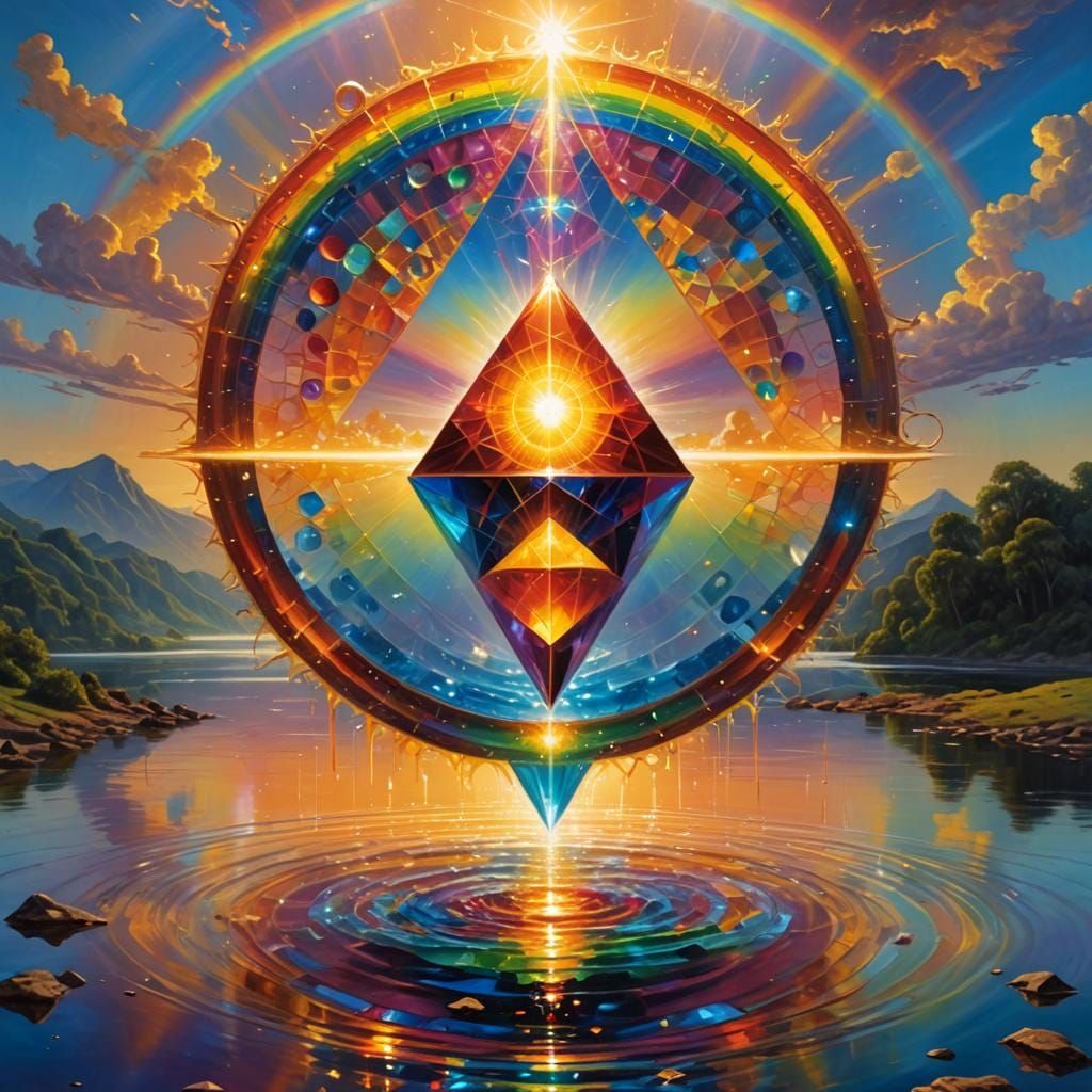 Sun Destroys River with Interdimensional Energy