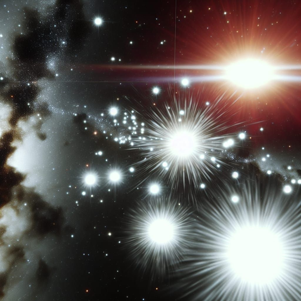 Dramatic Outer Space Digital Matte Painting