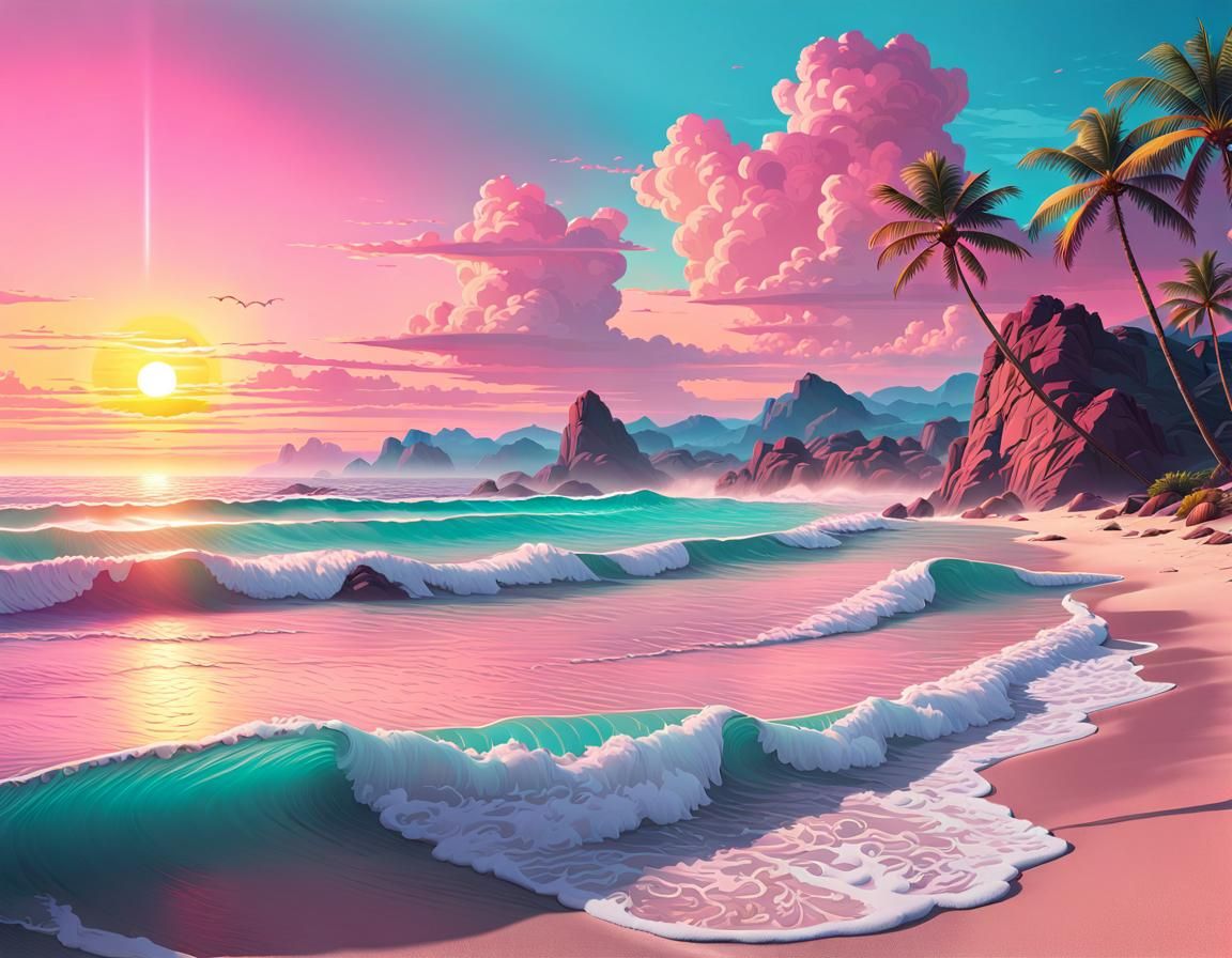 A Postcard from Your Vaporwave Dreams