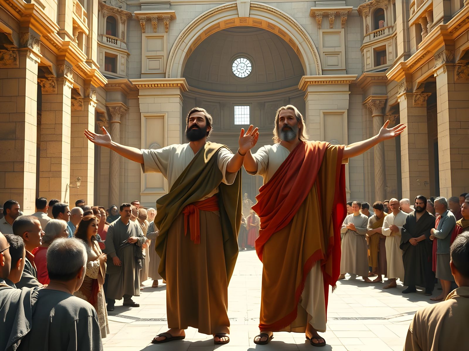 Paul and Barnabas Preach to the Gentiles in Antioch