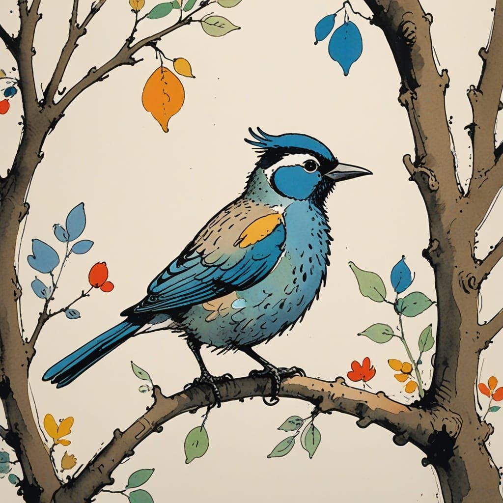 Blue bird