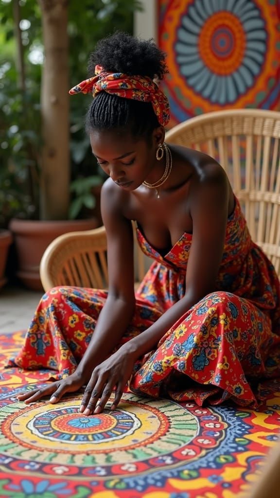 Woman Creates Vodou Art in a Loish-Inspired Style