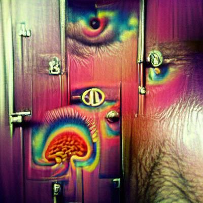 Surreal Ornate Doors with Intricate Carvings