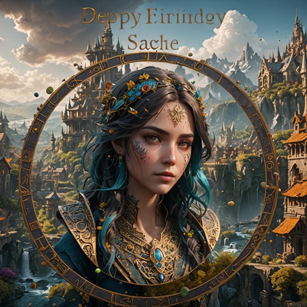 Fantastical Deep Color Matte Painting in 8k