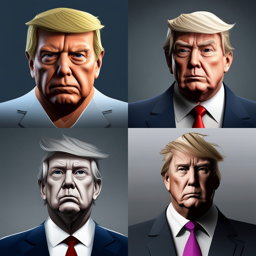 Detailed Matte Painting of a Mugshot in 8K