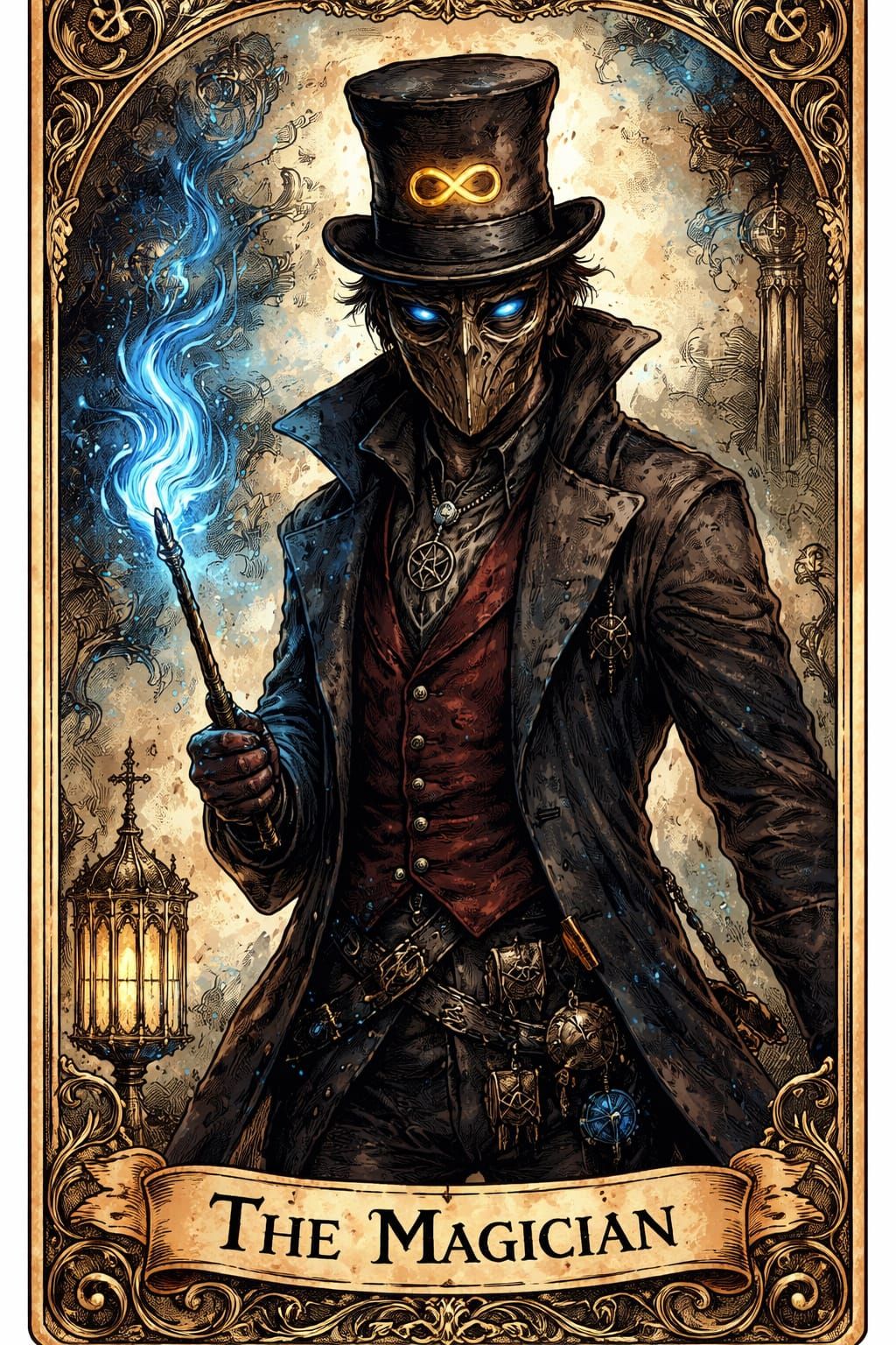 The Magician tarot card