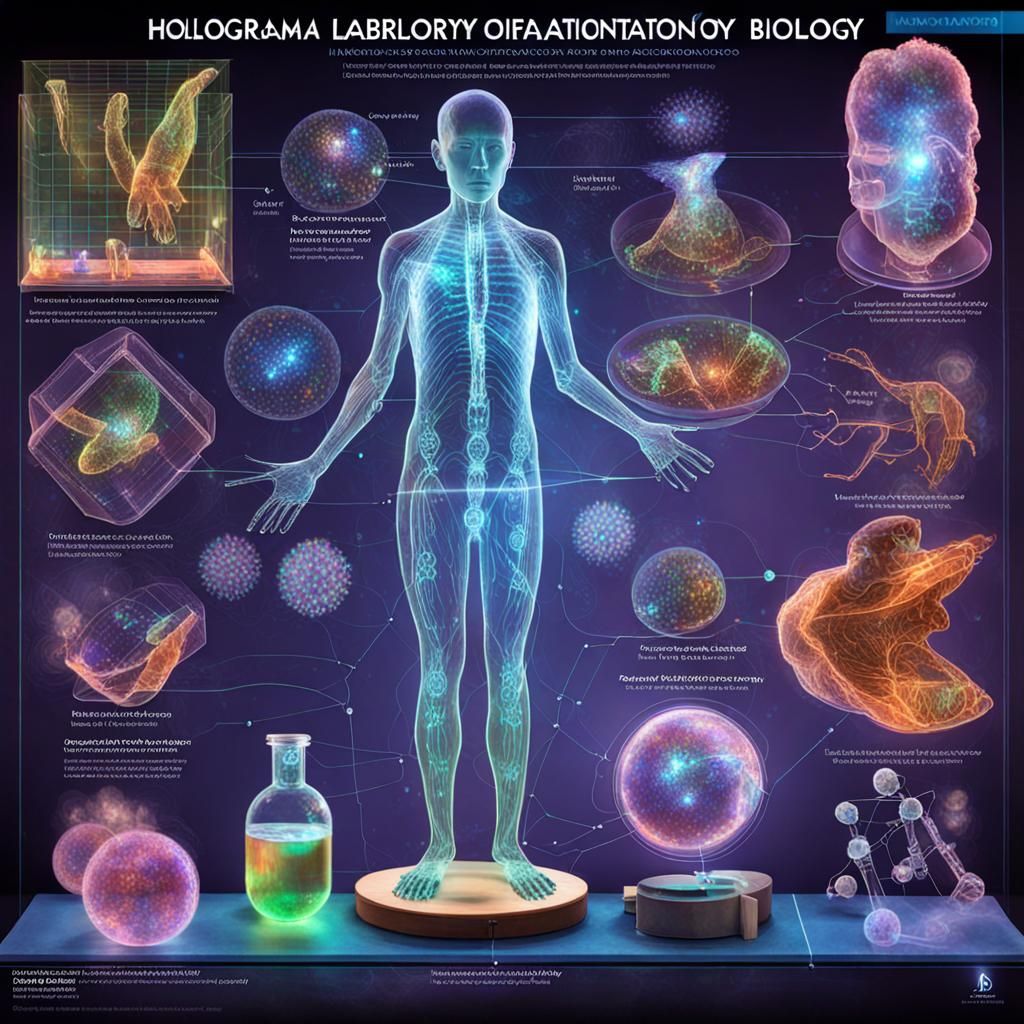 Holographic Biology Laboratory of the Future