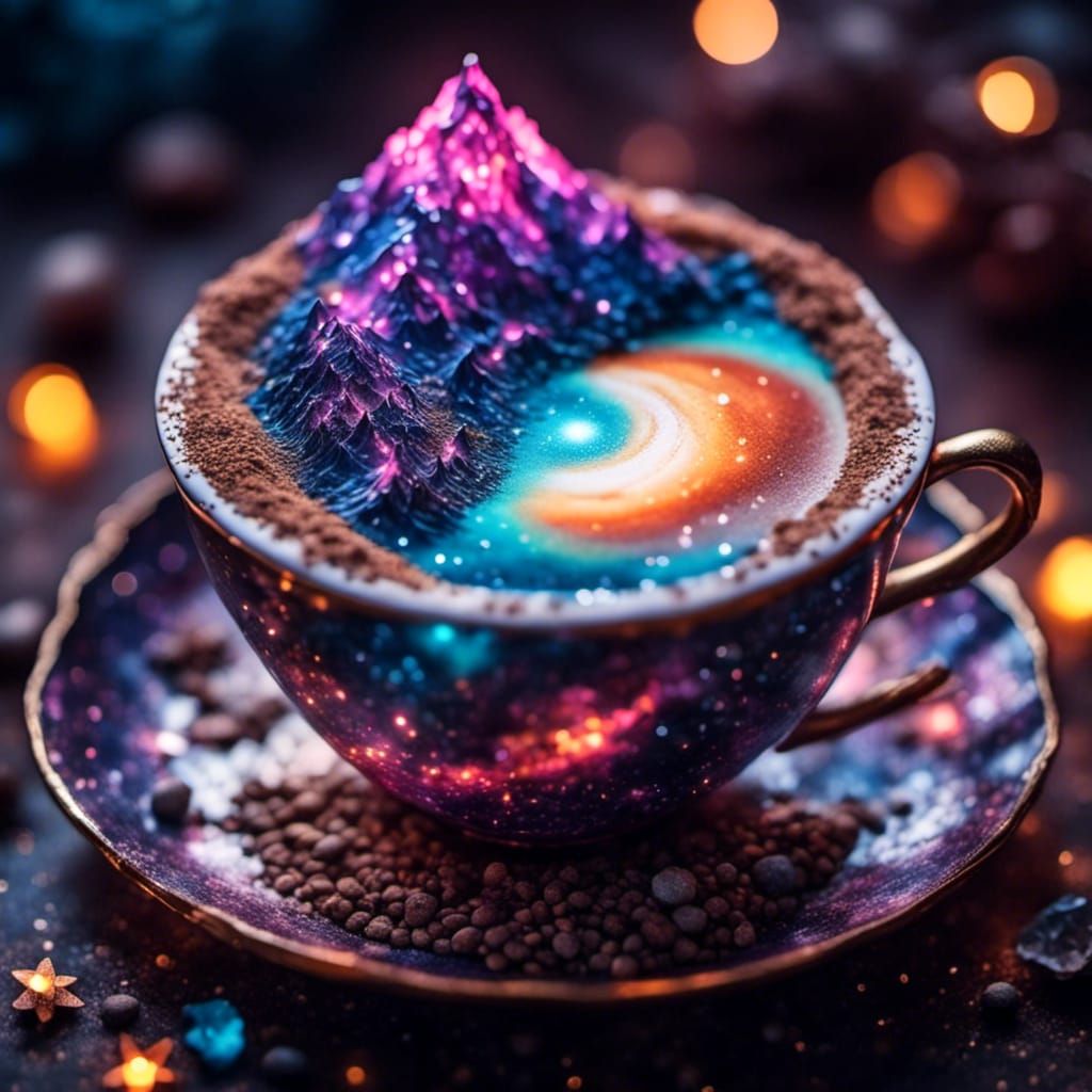 Sparkling Cappuccino with Latte Art