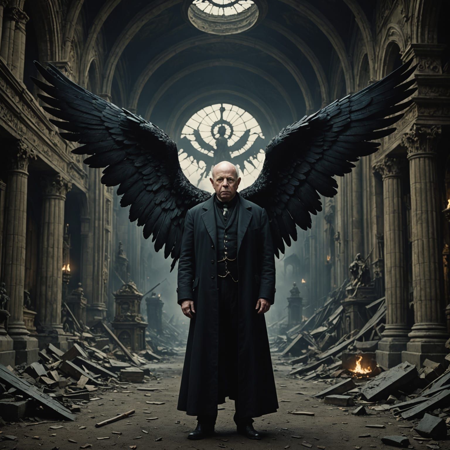 Angel of Death in Epic Cinematic Style