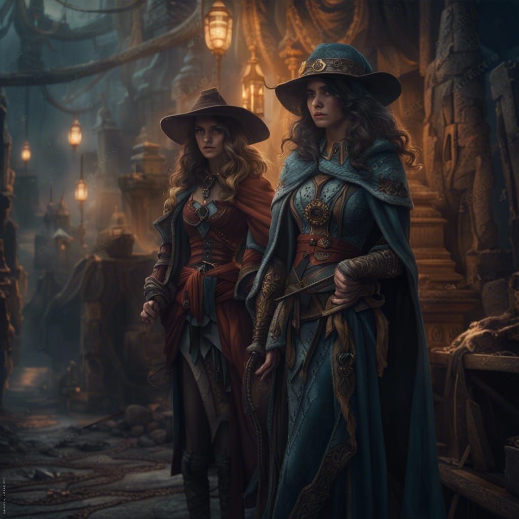 Epic Sorceresses Begin a Perilous Journey
