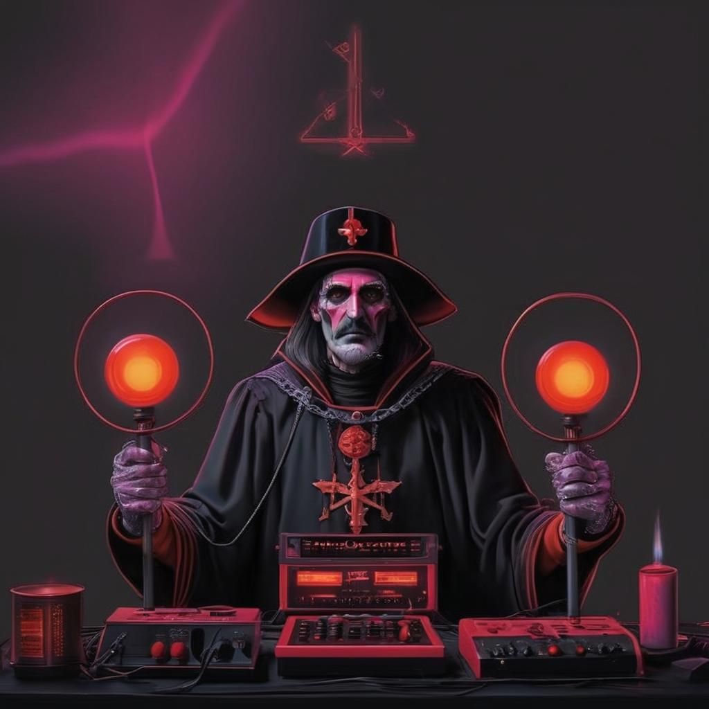 Synthwave Neon Retro Spanish Inquisition