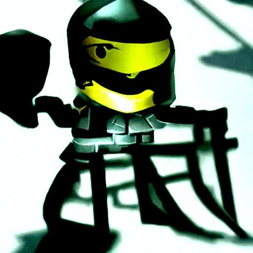 Lego Ninjago 3D Shading with Shadow Depth