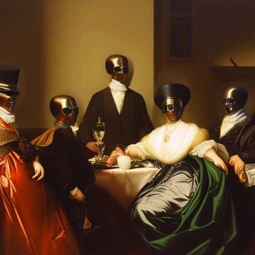 creepy party