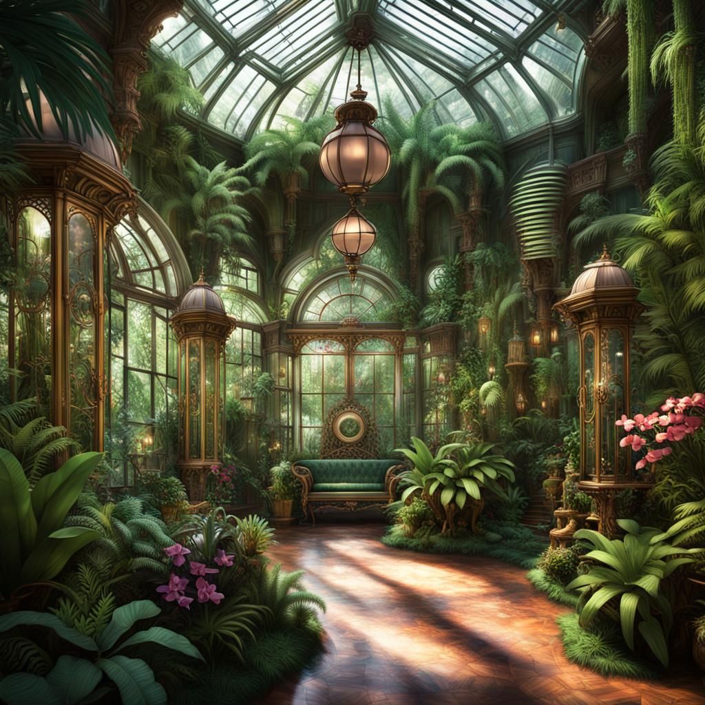 Decopunk Conservatory