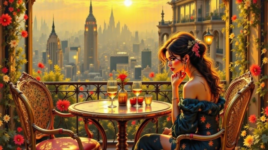 Whispers of Wonder in Golden Light