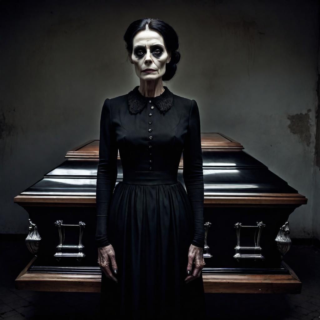 Virginia, the mortician