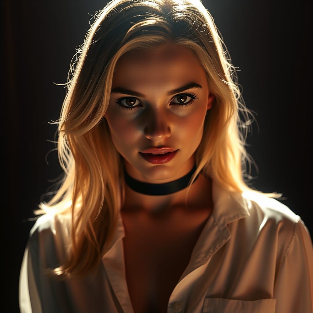 Hyperrealistic Portrait in Cinematic Style