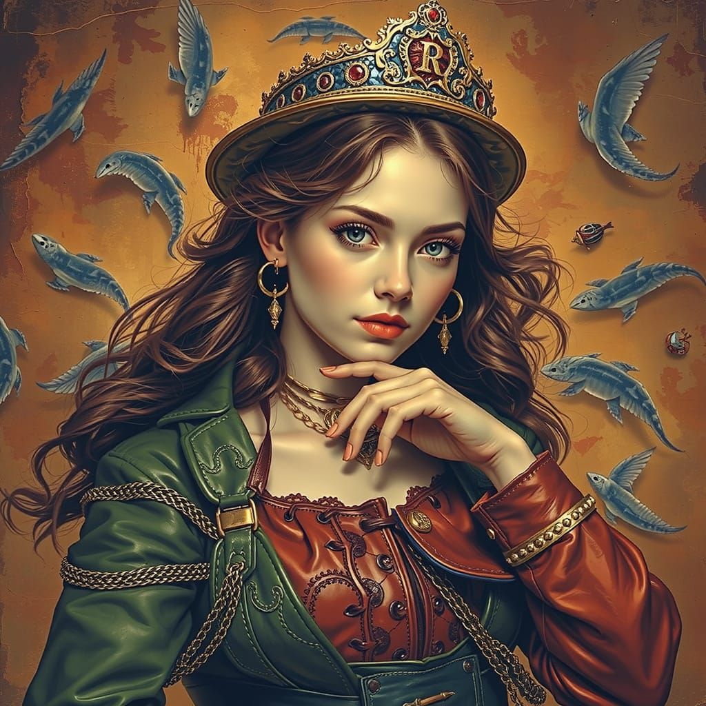 Close-Up Textures of Various Leather and Animal Hides