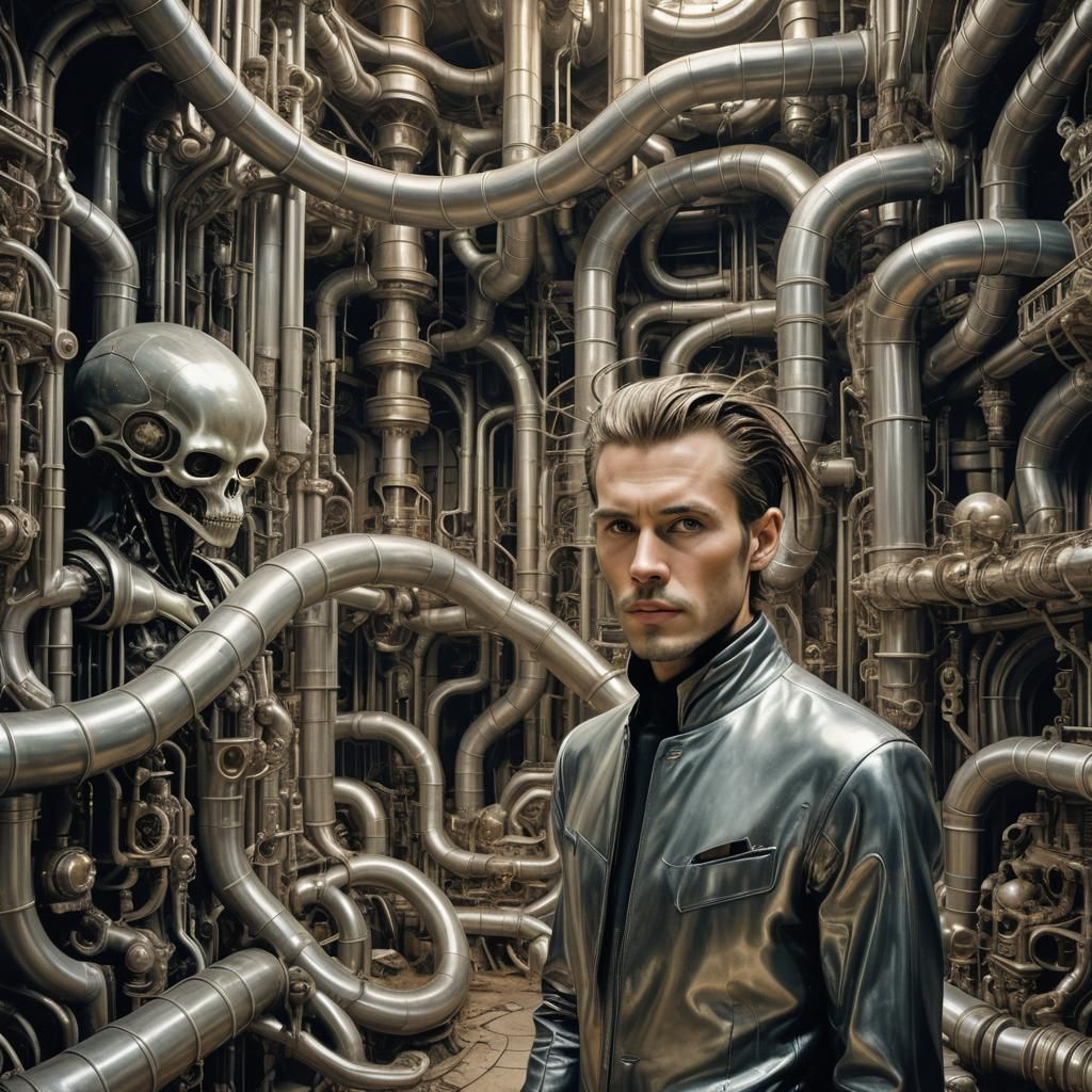 Plumber in an Alien Spaceship