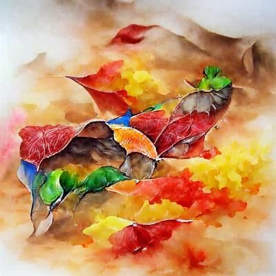 Abstract AI-Generated Image with No Specific Prompt