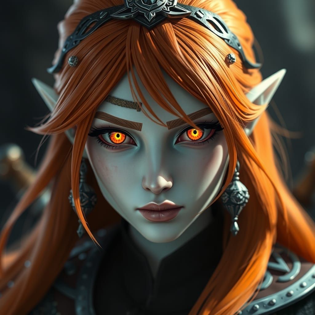 Hyrule Warriors Midna Portrait in High Resolution