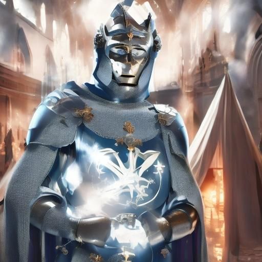 Futuristic Prince Charming Prepares for Ball