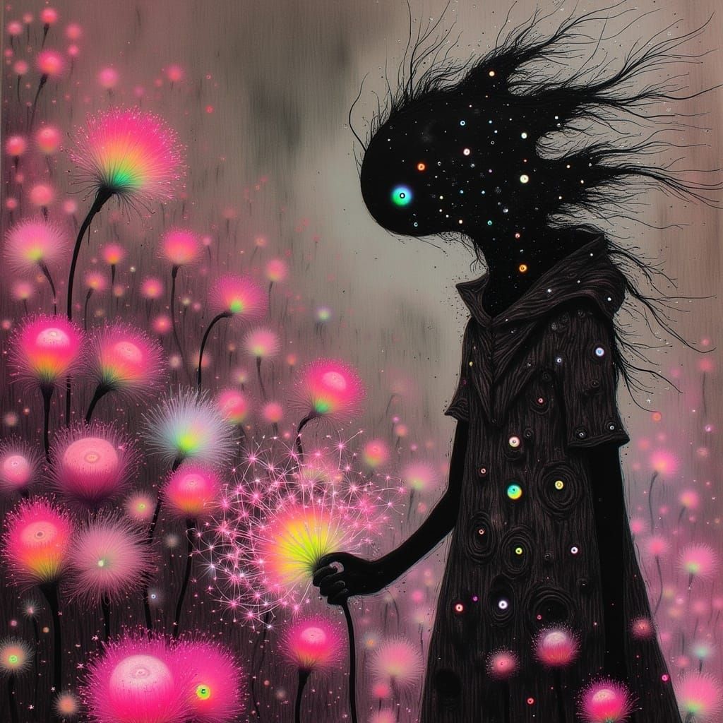 Pixie in Vibrant Anime-Inspired Landscape