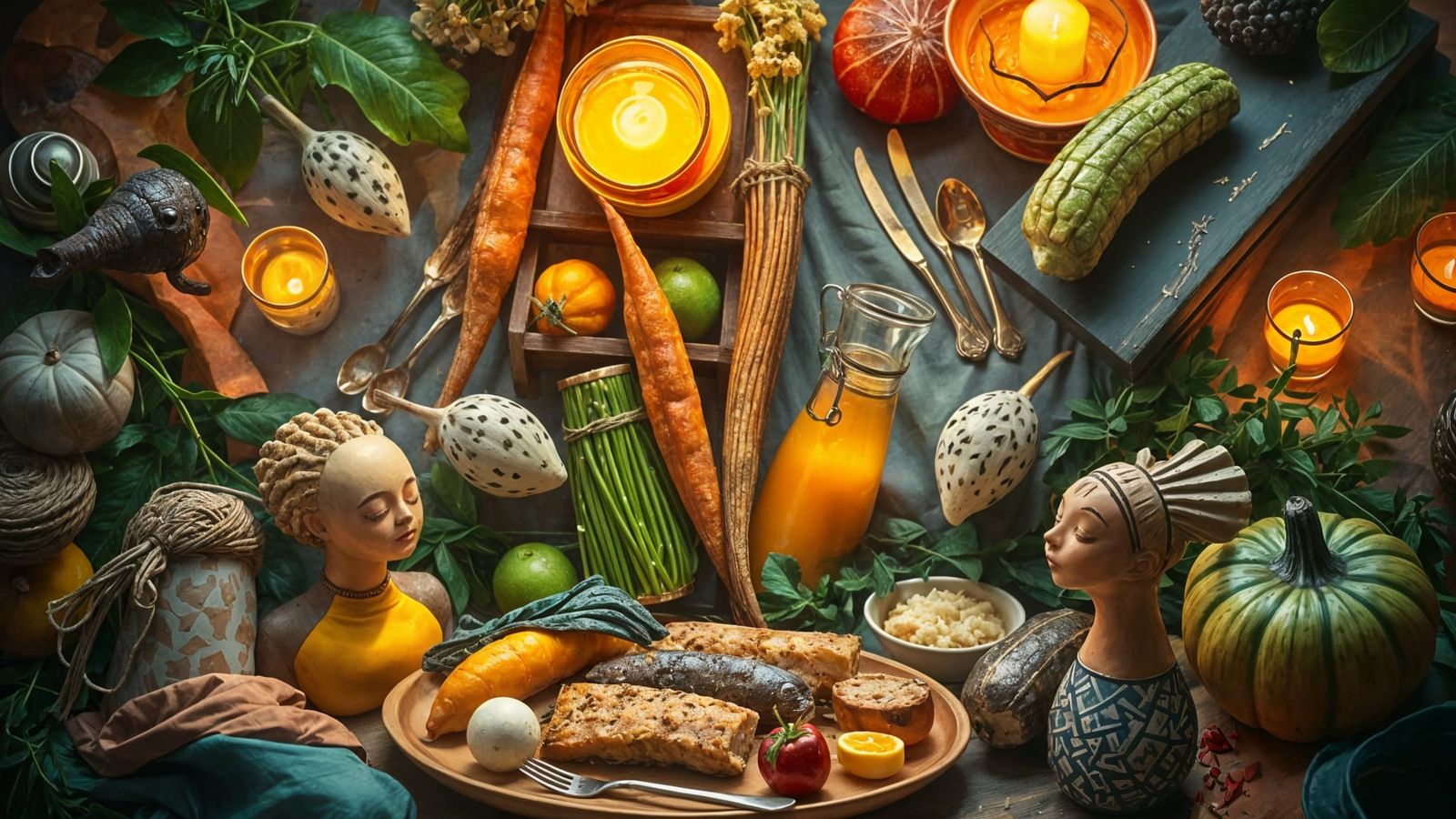 Vegan Cuisine and Artistic Rebellion