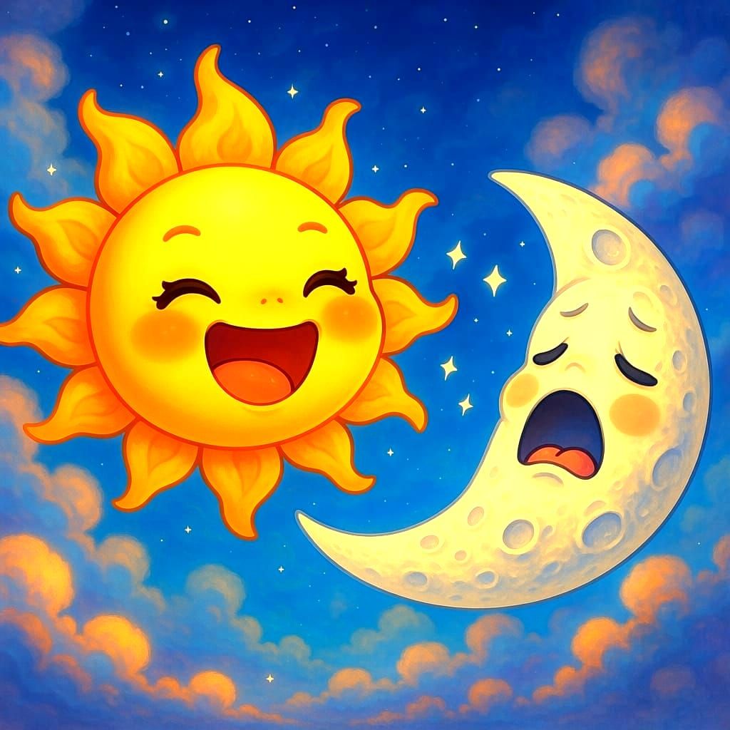 Your night shift is over Mr Moon!