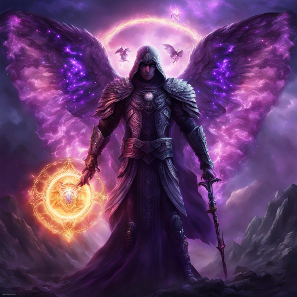 Archangel Zadkiel: Majestic Violet Flame and Transformative ...