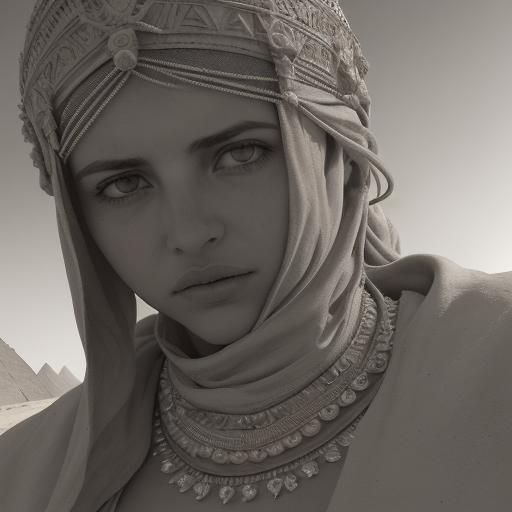 Giza Pyramid Construction: A Hyperrealistic Rendering