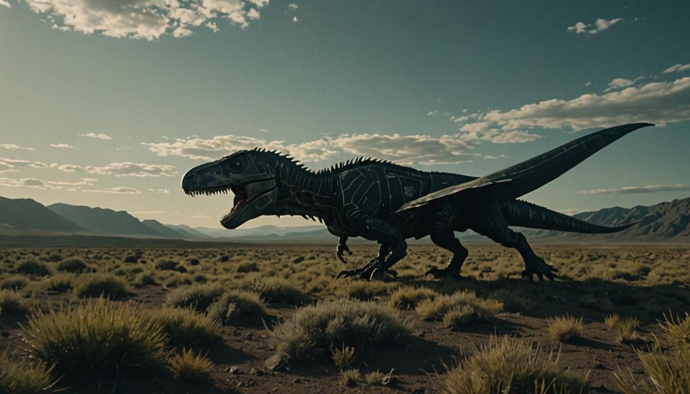 Encrypted Data Streams in Cinematic Film Style